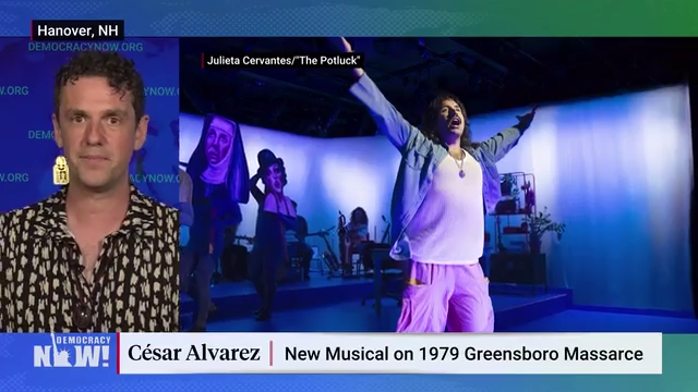 The Potluck on Democracy Now! and Playbill